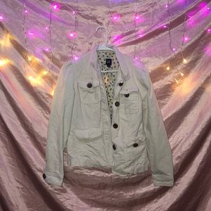 GAP brand cream colored corduroy coat